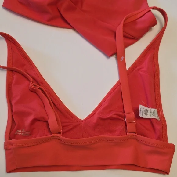 NWT Aerie Scoop Bikini Top Size XXS & Hi Cut Cheeky Bikini Bottom Size XS - Picture 3 of 15